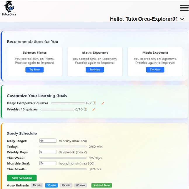 TutorOrca – Expert 1:1 Tutoring, Tailored for Every Child